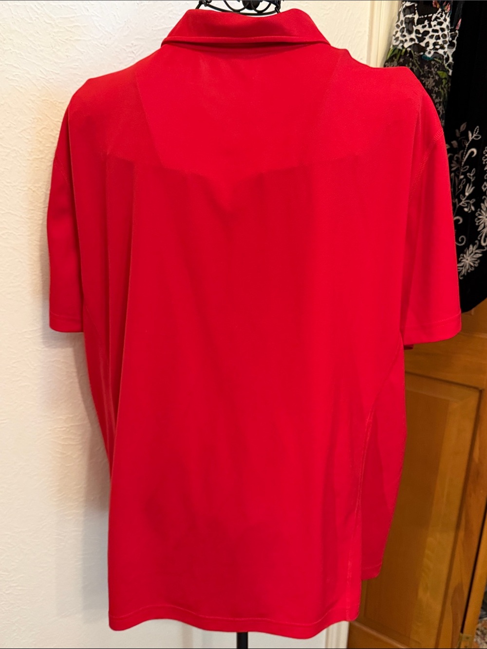‼️‼️‼️3 for 12$‼️‼️‼️Xersion Men's Bright Red Performance Polo-2XL - Picture 6 of 8